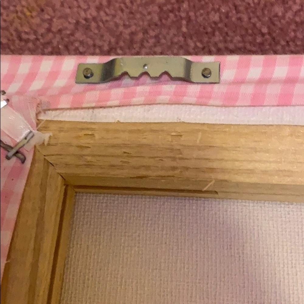 Pink Checkered Photo Board - Picture 4 of 6